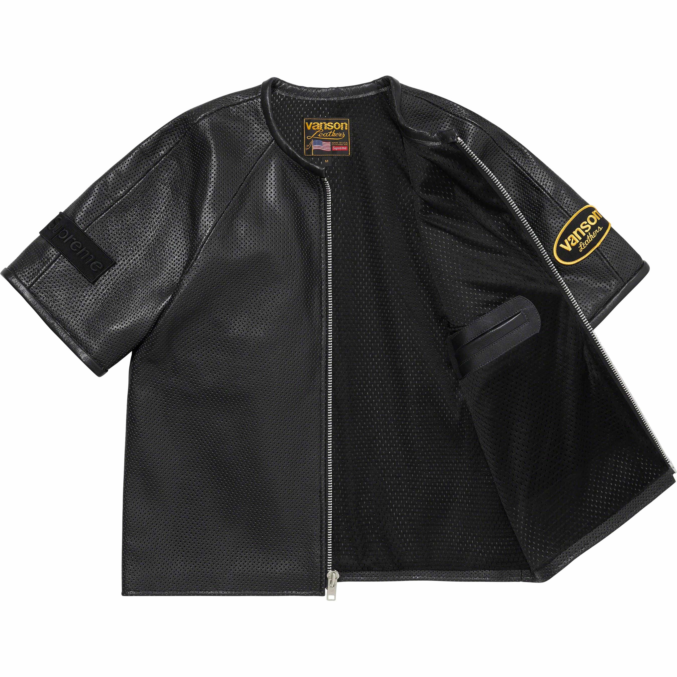Supreme®/Vanson Leathers® S/S Racing Jacket view 7